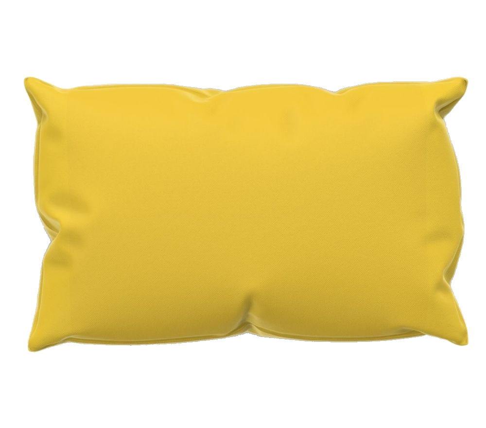 poduszka dekoracyjna w kolorze żółtym