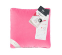 poduszka amz w kolorze różowym widok z etykietami