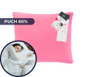 poduszka puchowa w kolorze różowym