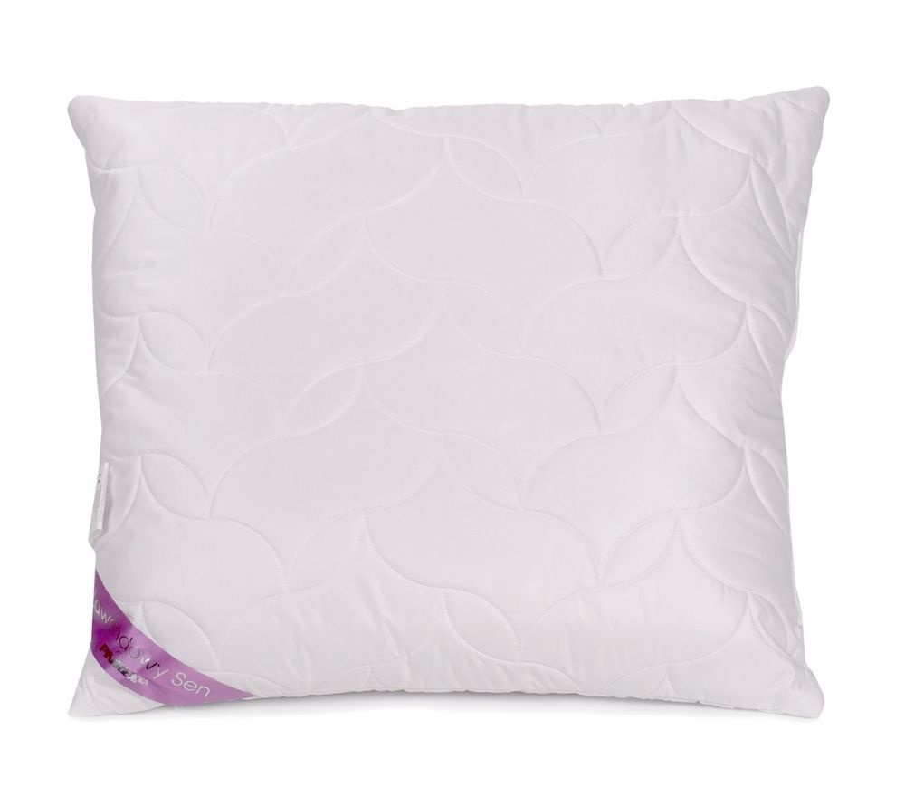 poduszka antyalergiczna pikowana w kolorze białym